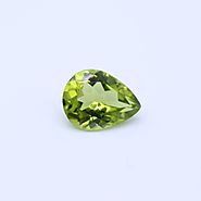 Buy Peridot Pears Faceted Gemstones for Sale | My Earth Stone
