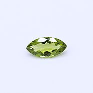 Peridot Marquise Faceted | My Earth Stone