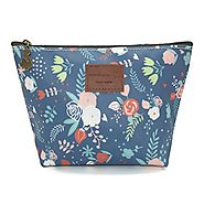 HUNGER Flower Leaves Make-Up Cosmetic Tote Bag Carry Case , 14 Patterns (P1141706)