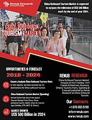 China Outbound Tourism Market will be an opportunity of more than USD 500 Billion by 2024 – Renub Research