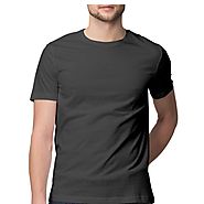 Solid Color Mens Plain T Shirt - Club Custom