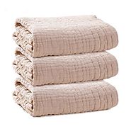 SUPER COZY 100% Organic Cotton Muslin Blanket for Newborn – ShoppySanta