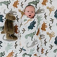 BEAUTIFUL DESIGN Bamboo Cotton Fiber Baby Swaddle Muslin Blanket – ShoppySanta