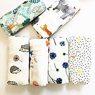 BEST SELLING Muslin Baby Blanket for Newborn – ShoppySanta