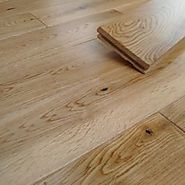 90mm x 18mm x random lengths Rustic Grade Oak Lacquered Solid Wood Flooring