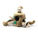 Amazon.com : Kyjen PP01056 Hide-A-Squirrel Squeak Toy Dog Toys 4-Piece, Large, Brown : Pet Squeak Toys : Pet Supplies