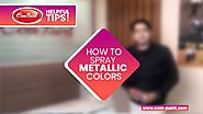 How to Apply Metallic Colour Spray | Metallic Spray Paint Colors | Car Spray Paint Colors – Tips