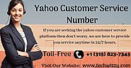 Contact Yahoo Email Customer Service Contact Number