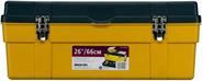 Stack-On GMY-26RPS/4 26-Inch Deluxe Professional Tool Box with Removable Parts Storage Boxes, Black/Yellow