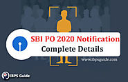 SBI PO 2020 Notification PDF : SBI PO Exam Date, Vacancy, Apply Online Link