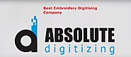 best embroidery digitising company
