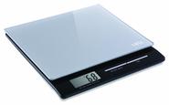 MIRA Digital Kitchen Scale - Food Scale - Large Display - Glass Platform - 11 lbs capacity