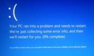 Blue Screen Error in Sony VAIO E series Laptop | Support for Sony