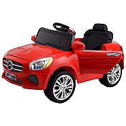 Costzon Red 6V Kids Ride On Car RC Remote Control Battery Powered w/ LED Lights MP3 Red
