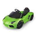 Lamborghini Aventador Kids 6v Electric Ride On Toy Car w/ Parent Remote Control - Green