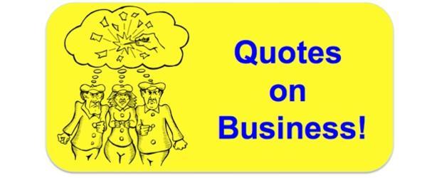 Headline for Business Quotes Illustrated