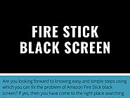 Fire stick black screen