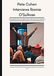 Pete Cohen Interviews Ronnie O’Sullivan by Pete Cohen - Flipsnack