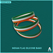 Flaunt your pride and support for our country with THE INDIAN Tricolor band.