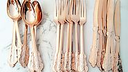 No Clean-Up - Use Disposable Cutlery For Wedding