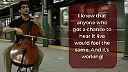 Famous Cellist Dale Henderson on What Motivated Him to Start Bach in the Subways