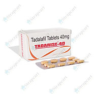 Buy Tadarise 40mg : Review, Price, Dosage - Strapcart