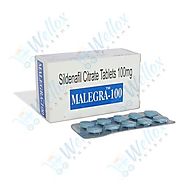 Malegra 100 sildenafil citrate online Tablets