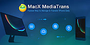 MacX MediaTrans Giveaway -Backup iPhone Photos, Music, Videos Free without iTunes