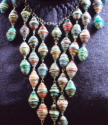 Paper Beaded Necklace / ave21.com