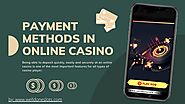 Payment Methods In Online Casino PDF