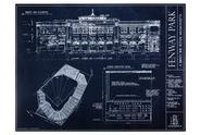 Fenway Park Blueprint Print
