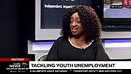Talking youth unemployment with Akhona Sishuba