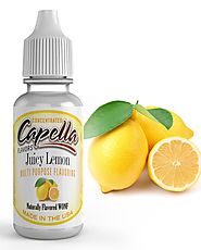 Juicy Lemon Capella Flavor Concentrate | Flavourwala | Juicy Lemon DIY Vaping Capella