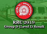 RRC Group D Result 2019 for CBT: Check Level 1 Merit List, Download Scorecard, @www.indianrailways.gov.in