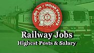 Railway Highest Salary Posts after 7th Pay Commission.....