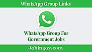 Latest Government Job WhatsApp Group Link List 2020