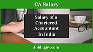 Chartered Accountant Salary In India 2020 | CA Salary