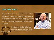 Lawyer Jonesboro AR - Benson Law Firm