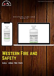 32 oz. Saline Replacement Bottle- Western Fire and Safety