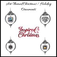 Art-Themed Christmas / Holiday Ornaments