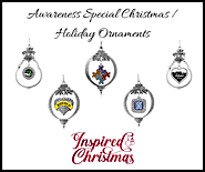 Awareness Special Christmas / Holiday Ornaments