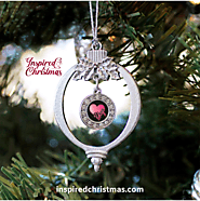 Beautiful Yaya Circle Charm Christmas / Holiday Ornament