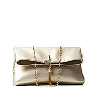 Handbag Republic Women's Designer Vegan Leather Chain Clutch Style Evening Bag For Women Ladies Girls