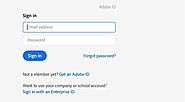 What to Do If You are Unable to Sign in to Adobe Account?
