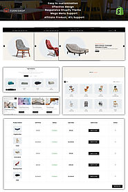 Furnishop - The Furniture eCommerce Store Shopify Theme #84604