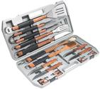 Mr. Bar-B-Q 18-Piece Stainless-Steel Grill Tool Set