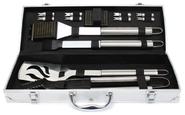 Metro 14 Piece Deluxe BBQ Stainless-Steel Grill Set with aluminum case