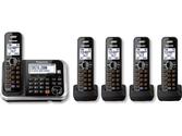 Panasonic KXTG6845B Dect_6.0 5-Handset Cordless Telephone