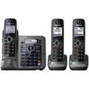 Panasonic KX-TG7643M dect 6.0 Link-to-Cell Bluetooth Cordless Phone with 3-Handsets