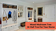 Customized Wood Mudroom Tree Or Hall Tree For Home - Wholesale Wood Hoods